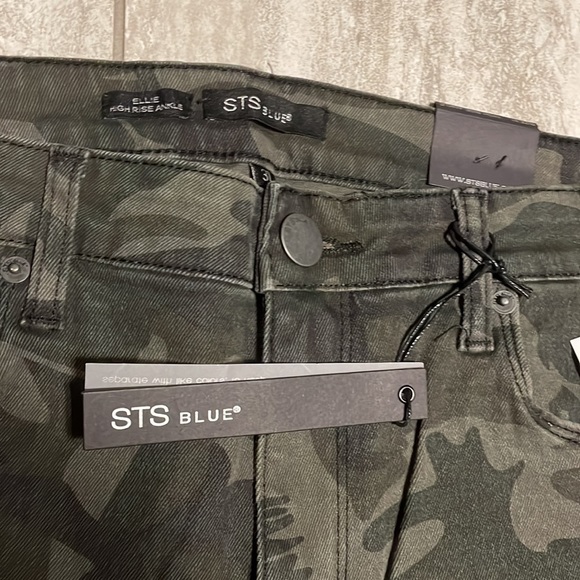 STS BLUE 31 High rise ankle olive green for women - Picture 5 of 9